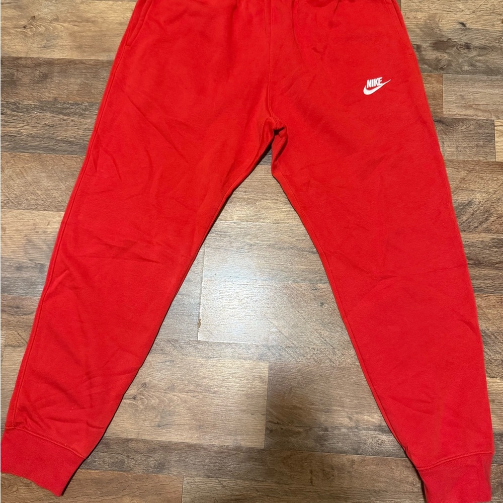Nike Kids Bright Red Sweatpants